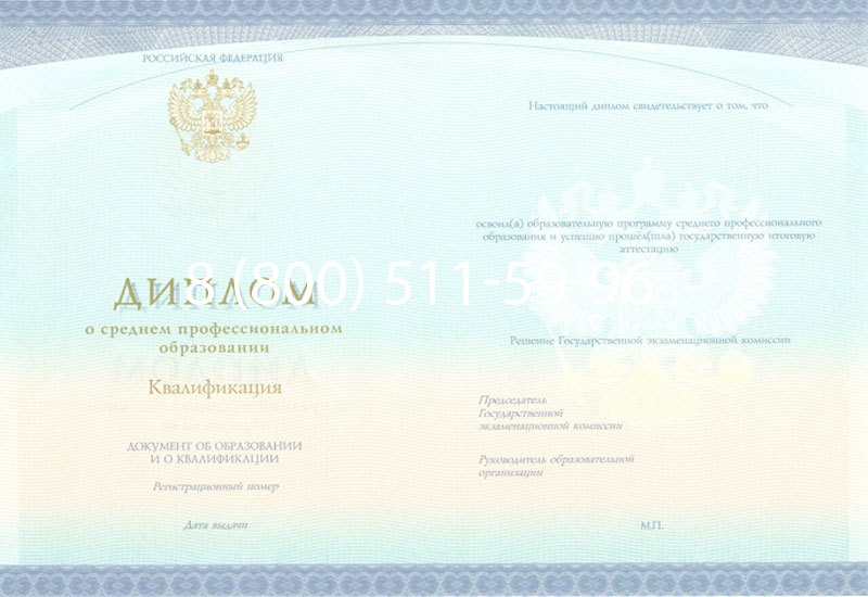 Купить Диплом колледжа (Спецбланк) 2014-2024 года в Самаре Купить Диплом колледжа (Спецбланк) 2014-2024 года в Самаре
